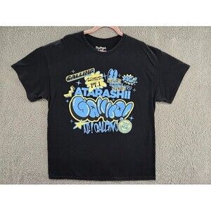 Atarashii Gakko! World Tour Mens Shirt Size XL Black AG! Calling 2024 Concert